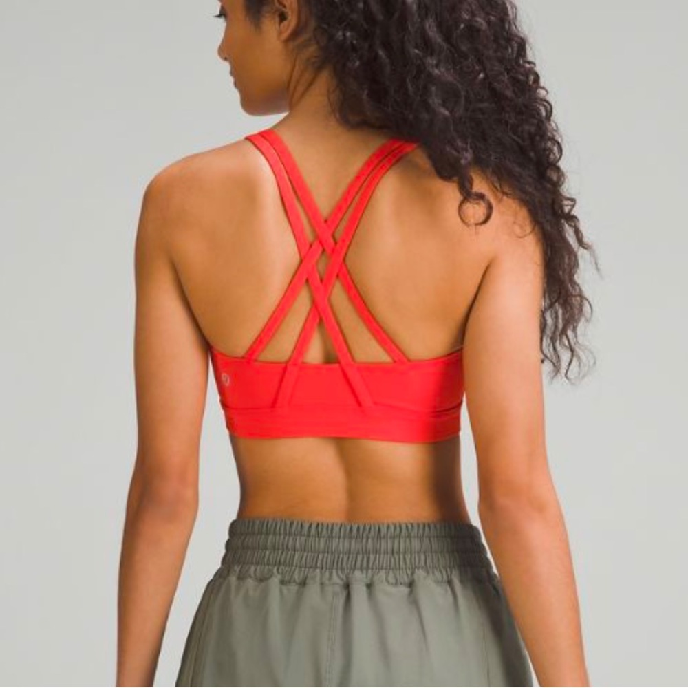 lululemon athletica Red Sports Bra